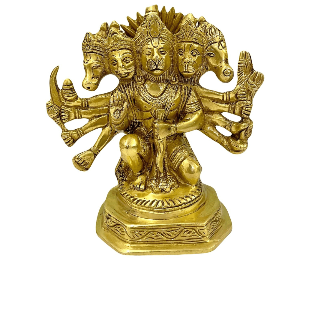WIGANO Brass Asta Dhatu Bajrang Bali Idol